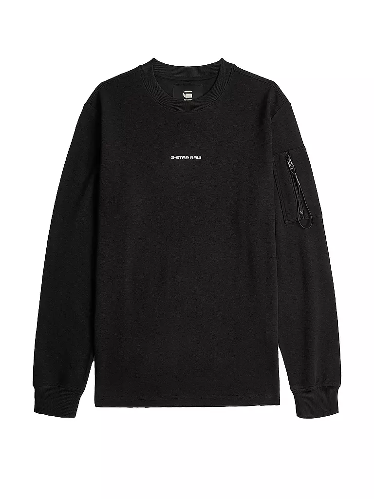 G-STAR RAW | T-shirt à manches longues | schwarz