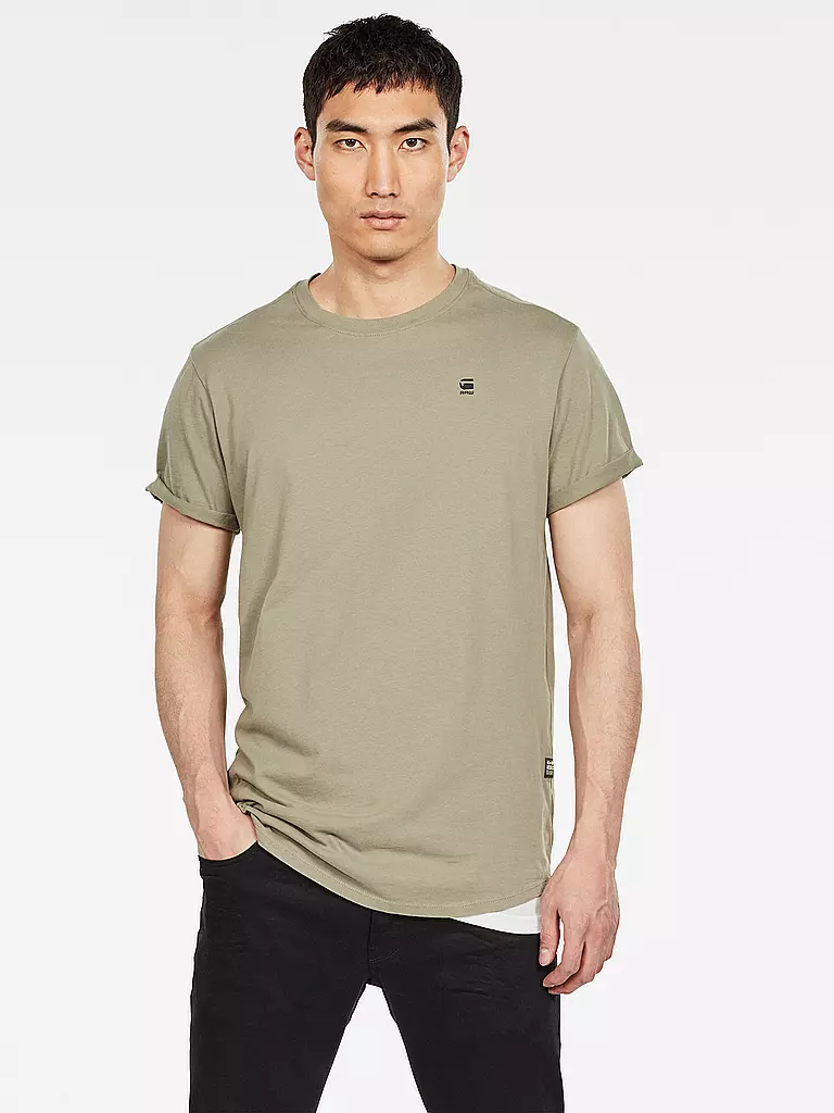 G-STAR RAW | T-Shirt Coupe Droite LASH | olive