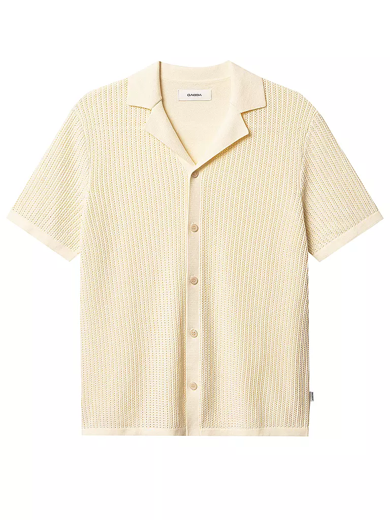 GABBA | Chemise coupe regular GENO RESORT | Crème