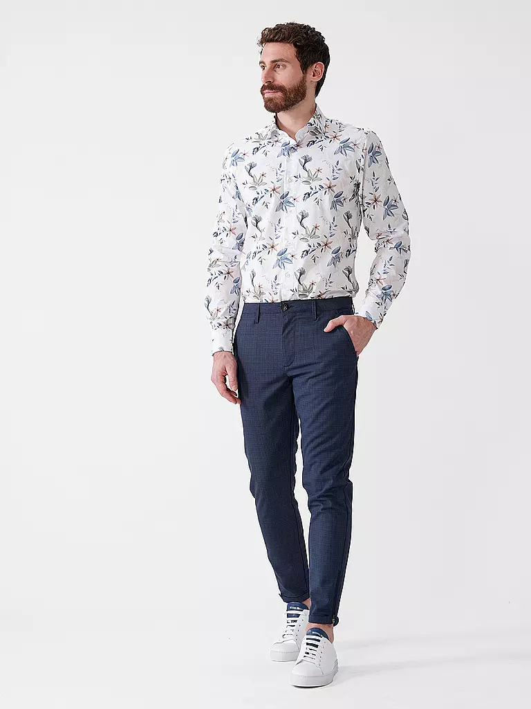 GABBA | Chino Coupe Slim PISA | blau