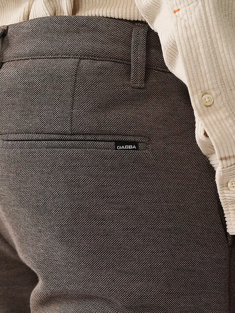 GABBA | Chino PISA GKNIT | Marron