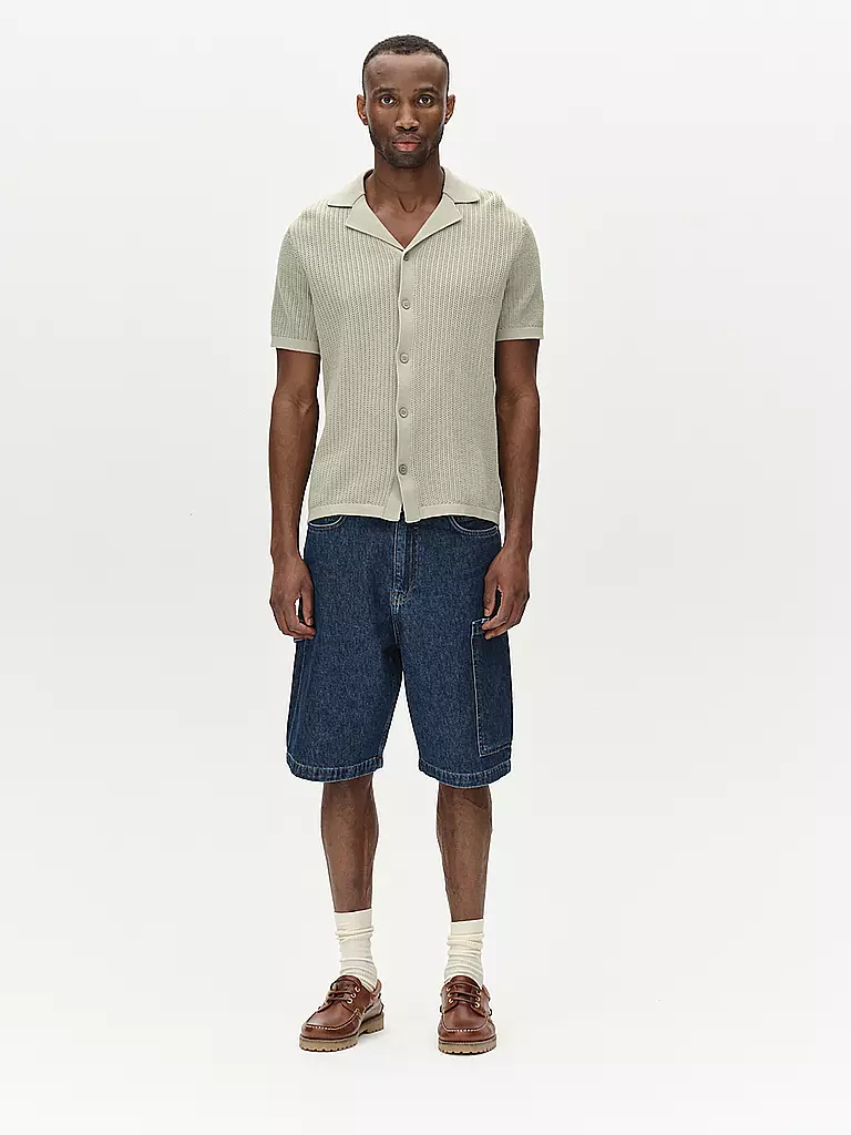 GABBA | Hemd Regular Fit GENO RESORT | Vert clair