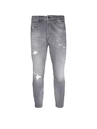 GABBA | Jeans Coupe Fuselée ALEX | Gris