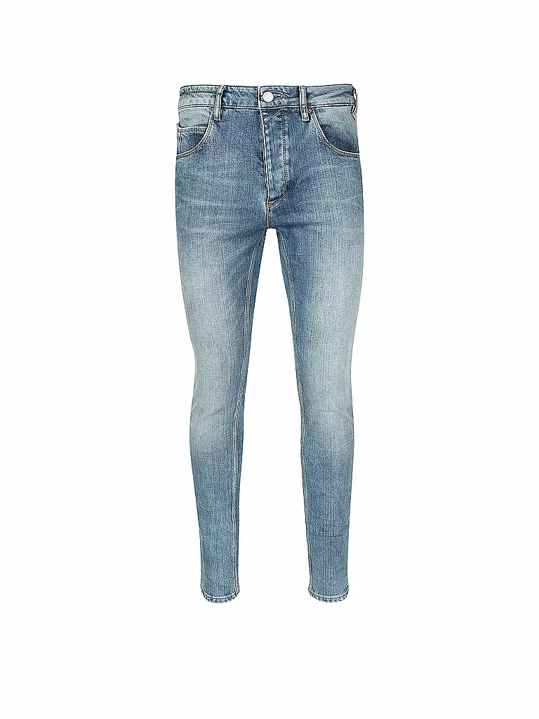 GABBA | Jeans Straight Slim Fit "Rey" | Bleu