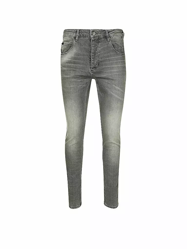 GABBA | Jeans Straight Slim Fit « Rey » | grau