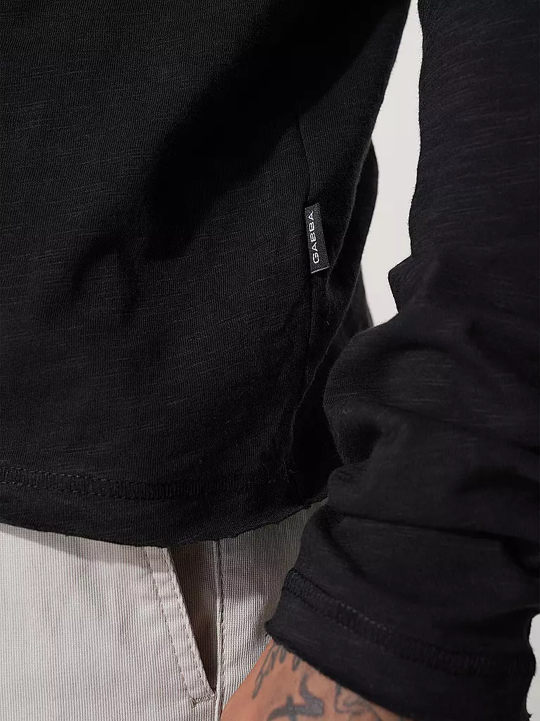 GABBA | Langarmshirt KOSTANT | Noir