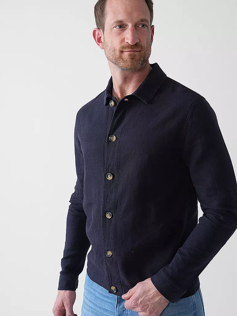 GABBA | Overshirt PETER LINO | dunkelblau
