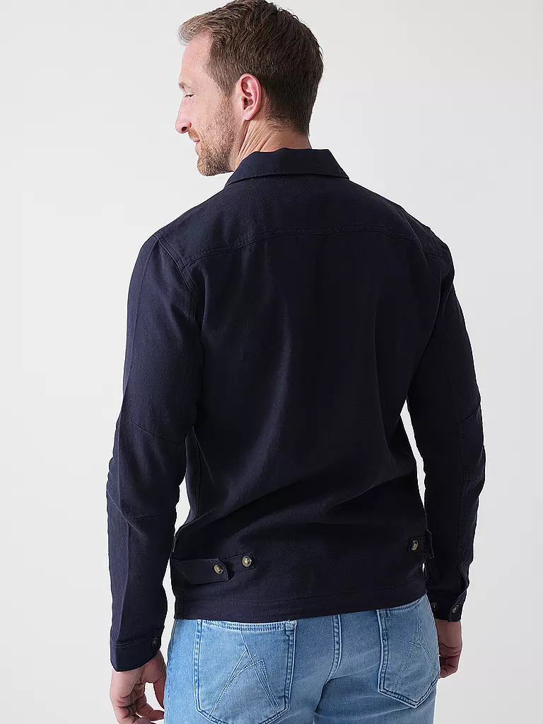 GABBA | Overshirt PETER LINO | dunkelblau