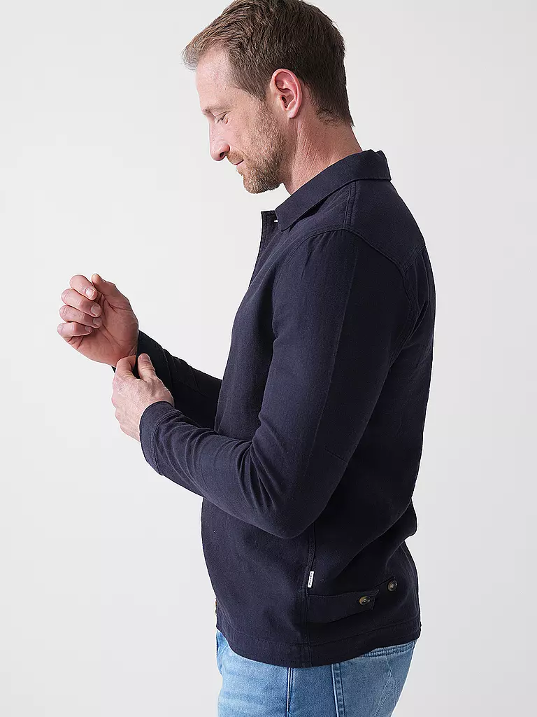 GABBA | Overshirt PETER LINO | dunkelblau