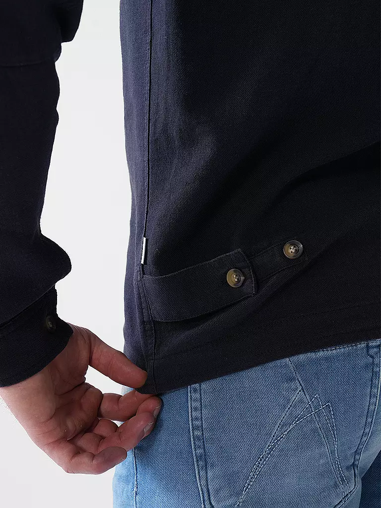 GABBA | Overshirt PETER LINO | dunkelblau