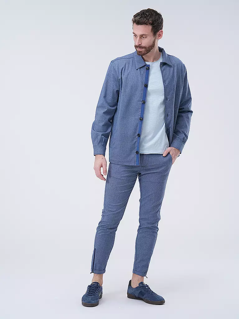 GABBA | Overshirt REBEL DOMO | Bleu