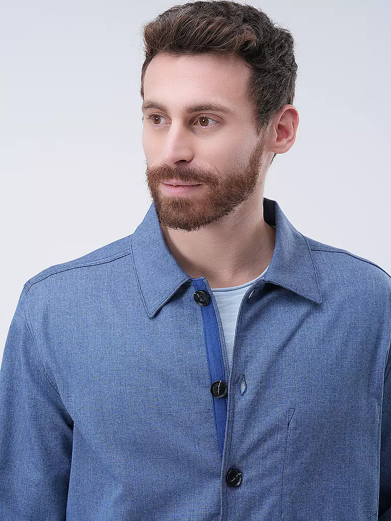 GABBA | Overshirt REBEL DOMO | Bleu