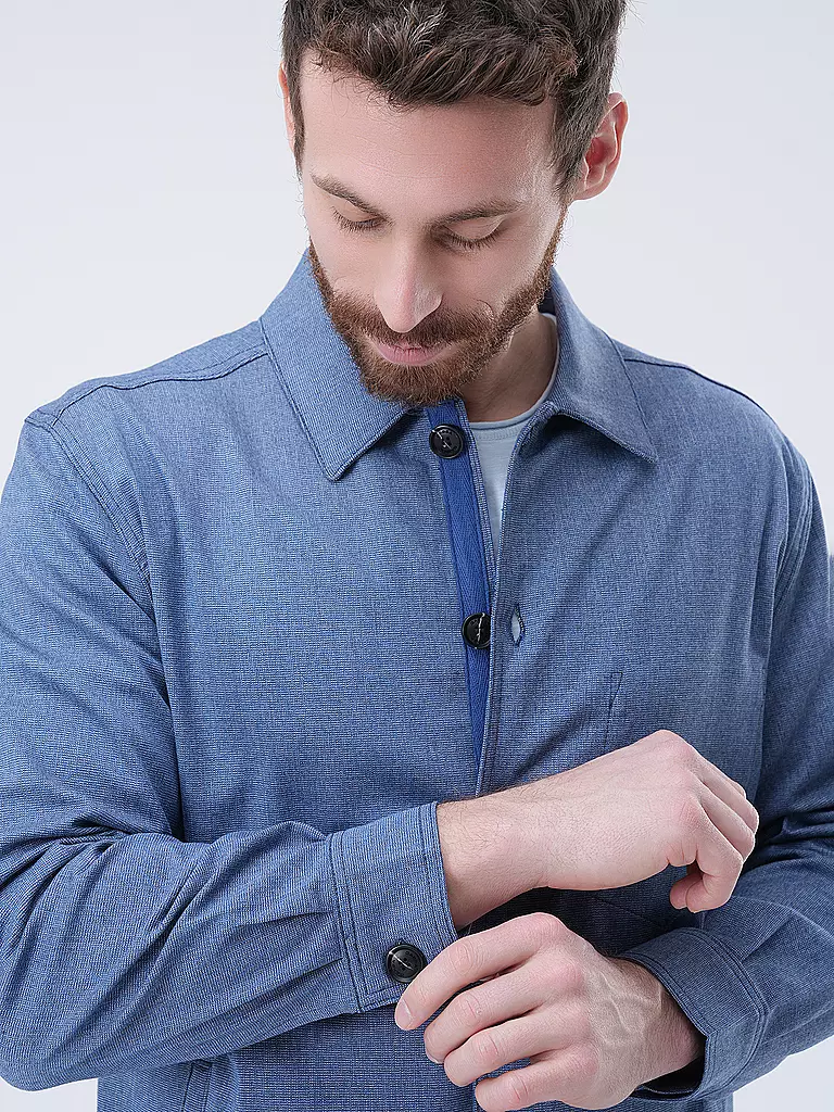 GABBA | Overshirt REBEL DOMO | Bleu