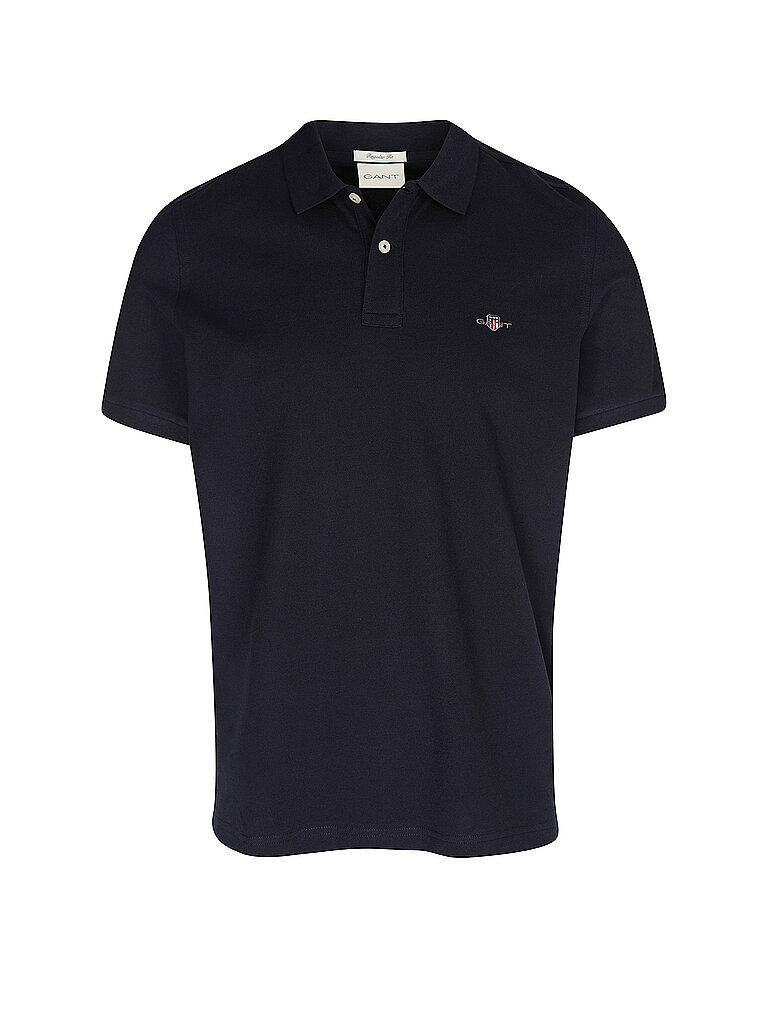 Polo coupe classique bleu marine L