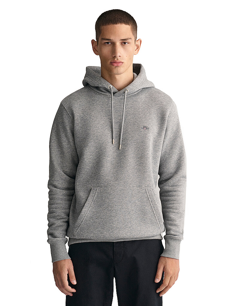 GANT Sweat à capuche - Hoodie gris