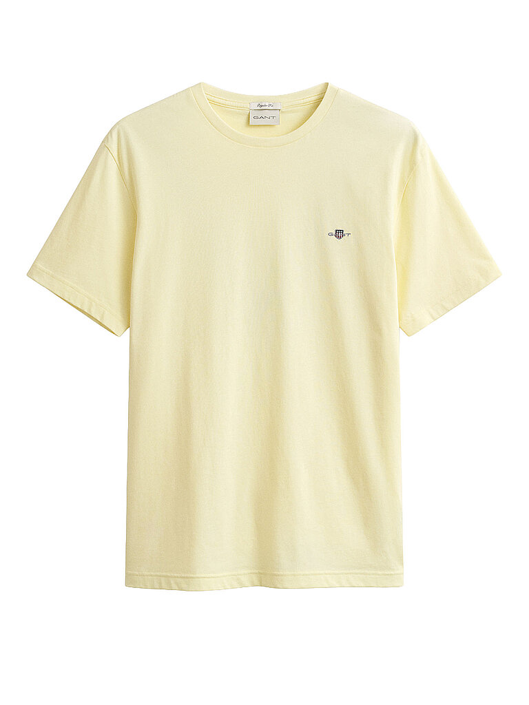 Gant T-Shirt jaune XXL
