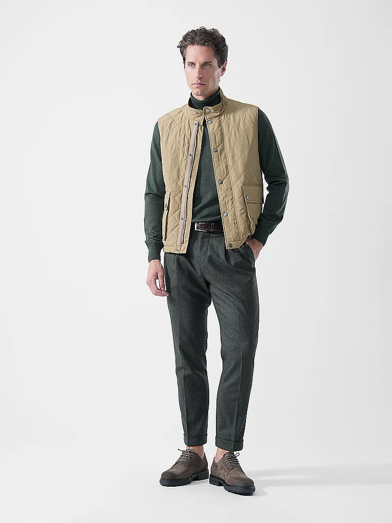 GANT Gilet matelassé camel - vue 3