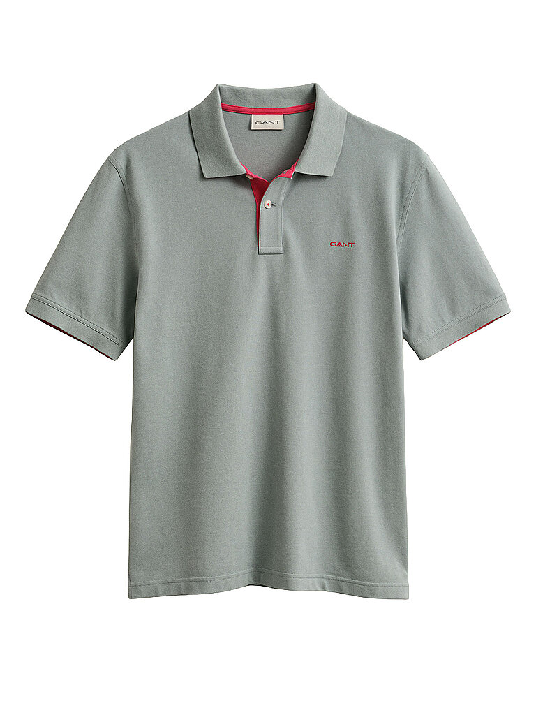 Gant Polo gris clair XL