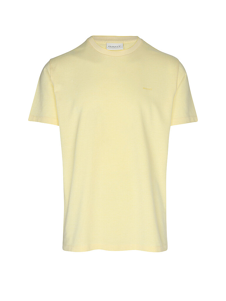 Gant T-shirt jaune XXXL