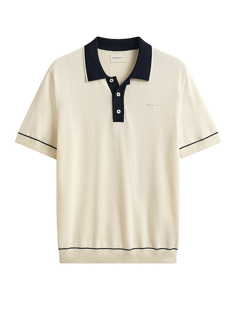 Gant Poloshirt crème XXXL