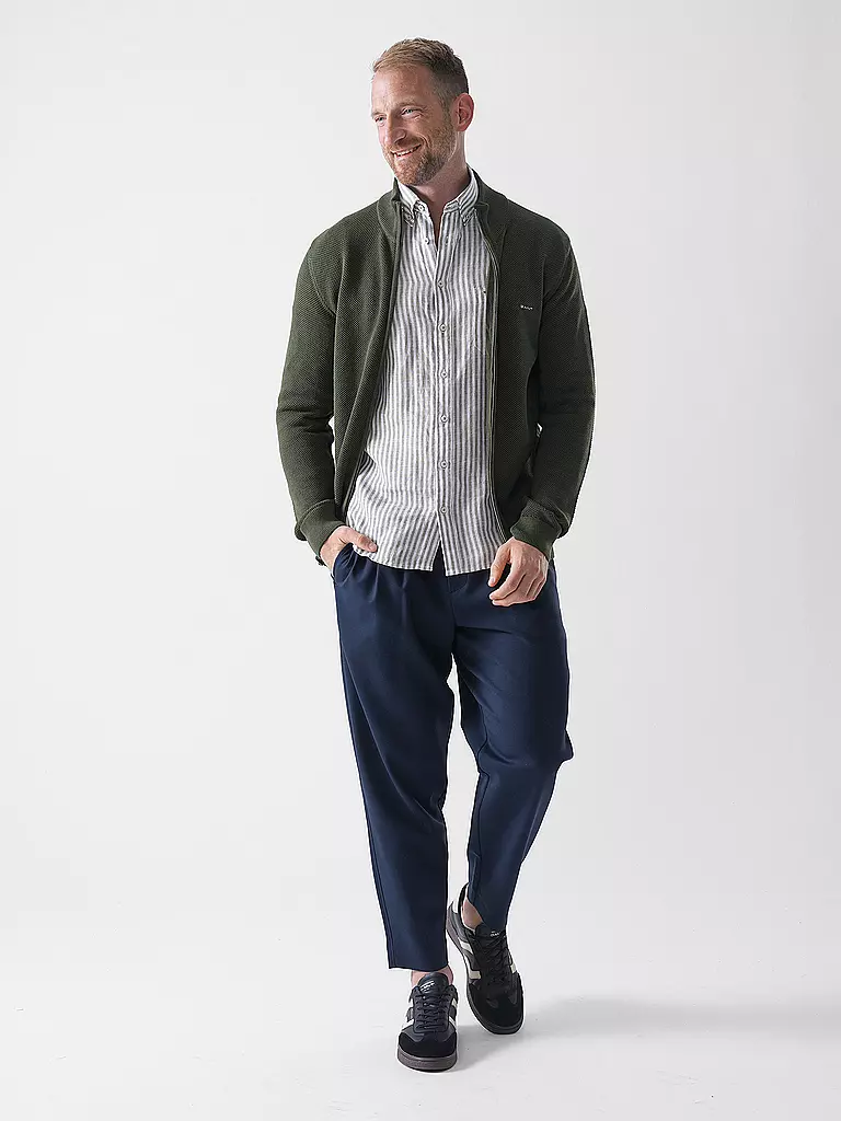 GANT | Cardigan | olive