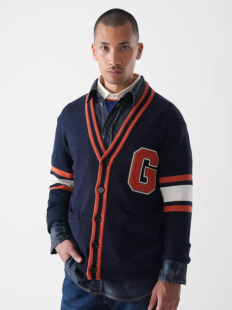 GANT | Cardigan | Bleu foncé