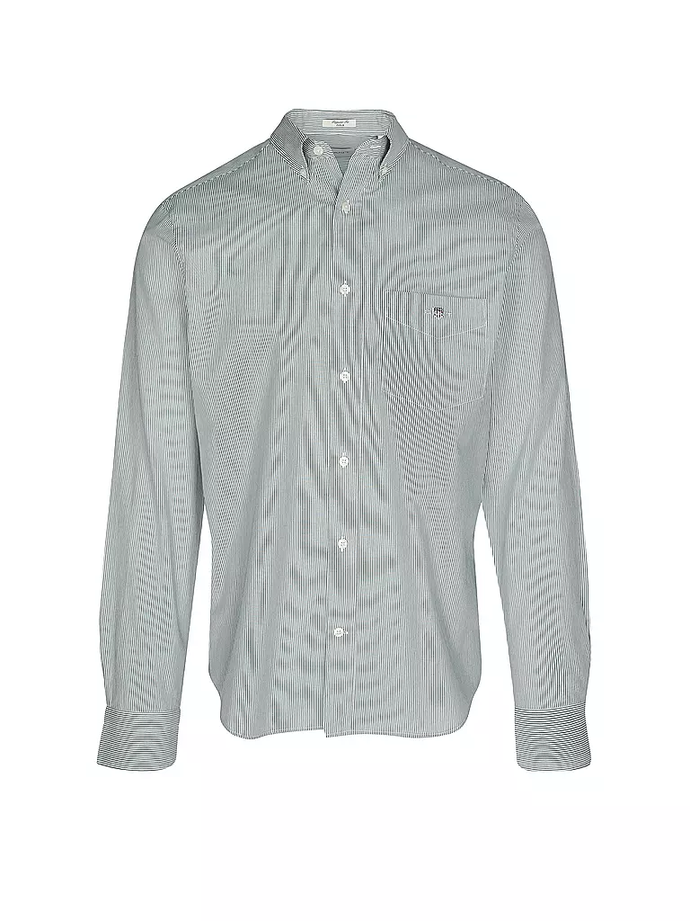 GANT | Chemise coupe classique | Vert foncé