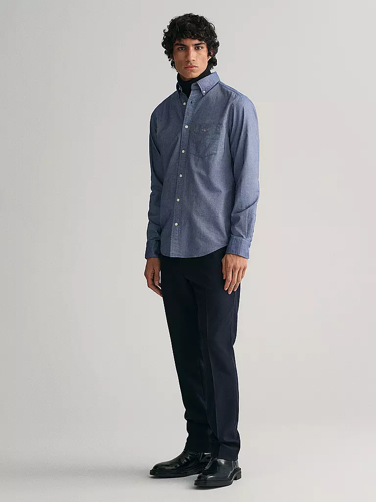 GANT | Chemise coupe droite | blau
