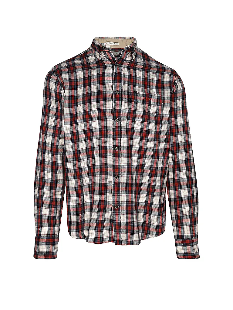 GANT | Chemise coupe régulière | Rouge