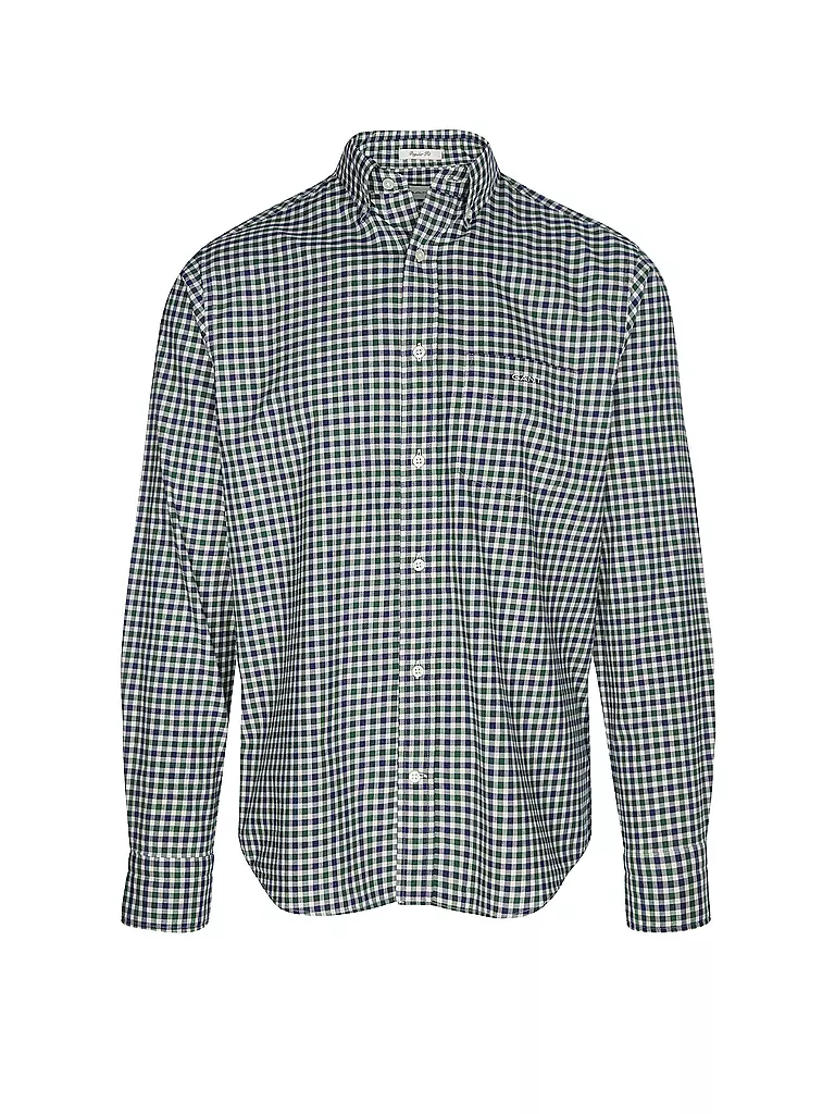 GANT | Chemise coupe regular | Vert foncé