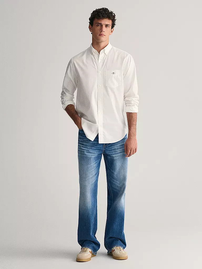 GANT | Chemise coupe regular | weiss
