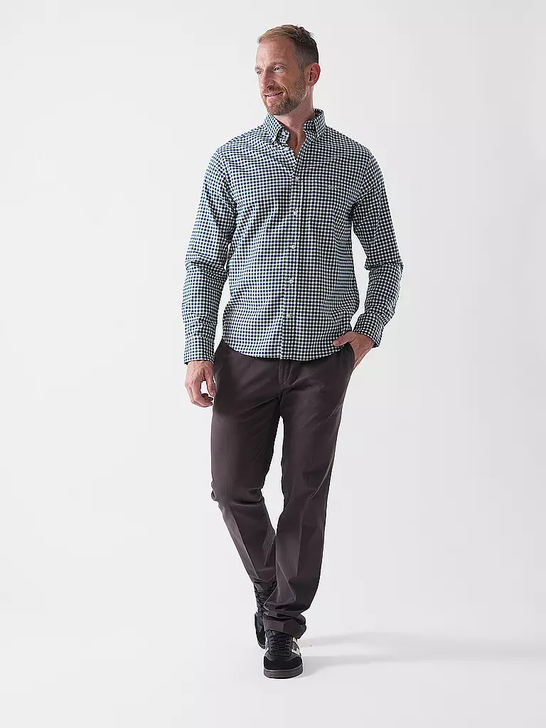 GANT | Chemise coupe regular | Vert foncé