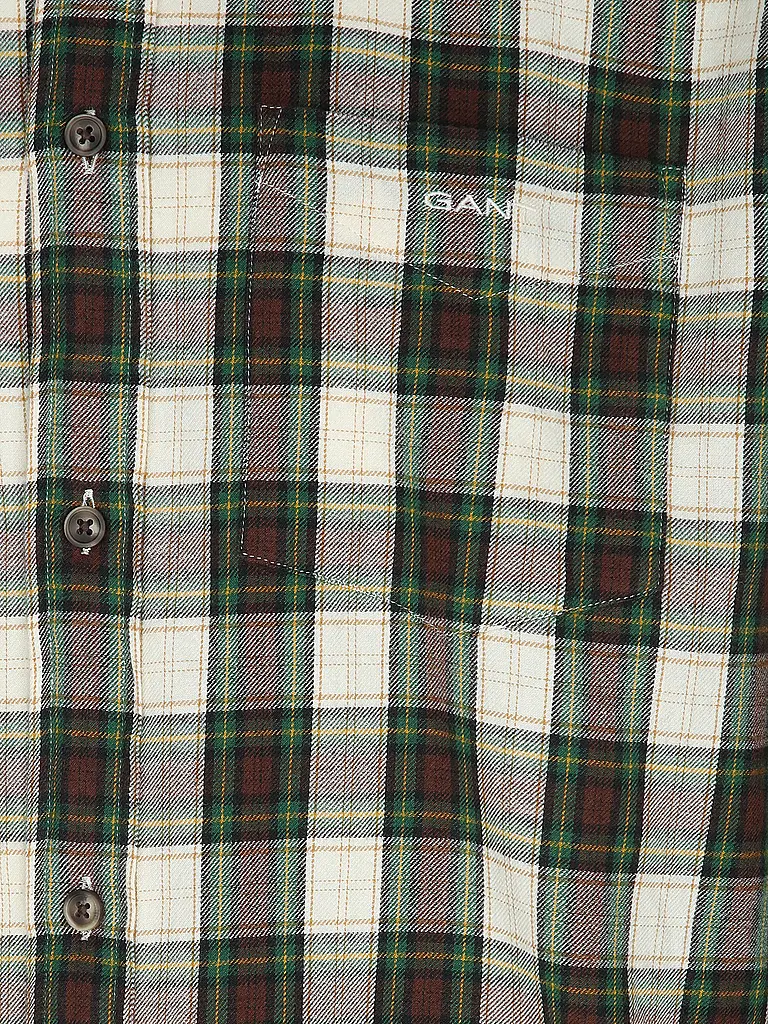 GANT | Chemise coupe regular | Crème
