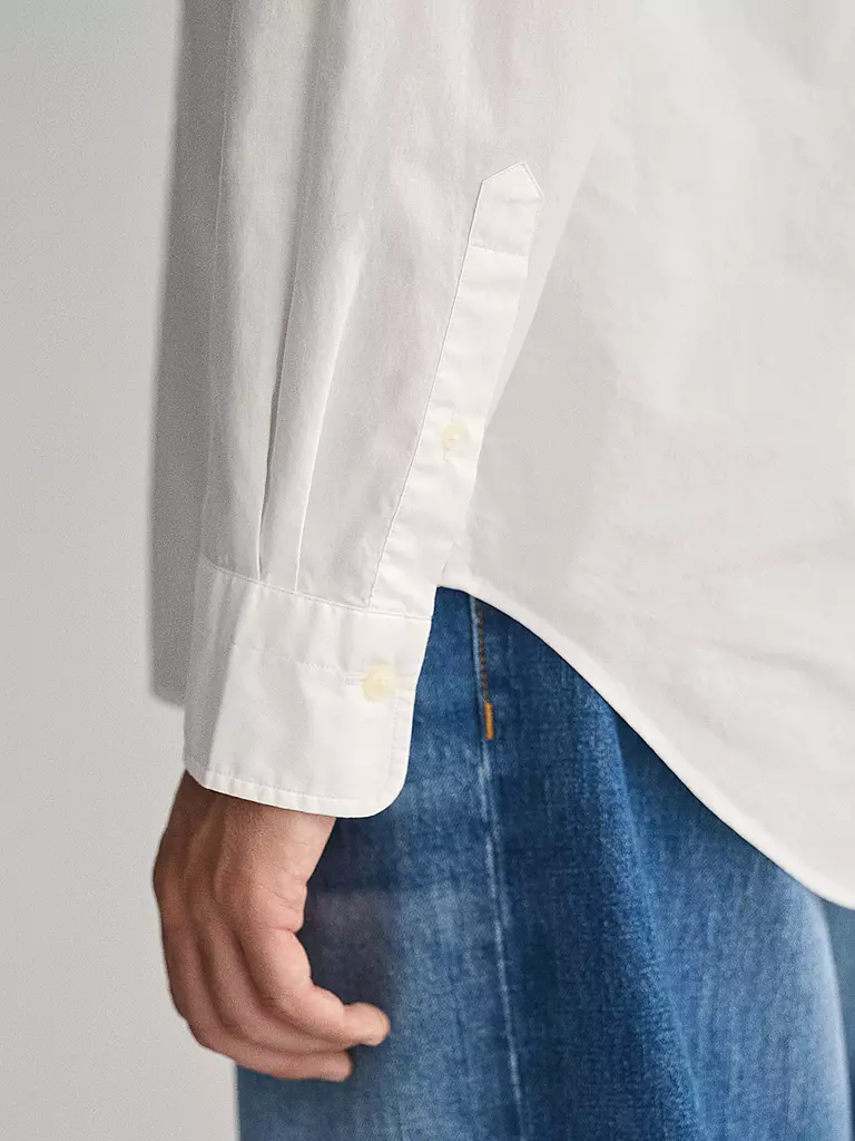 GANT | Chemise coupe regular | weiss