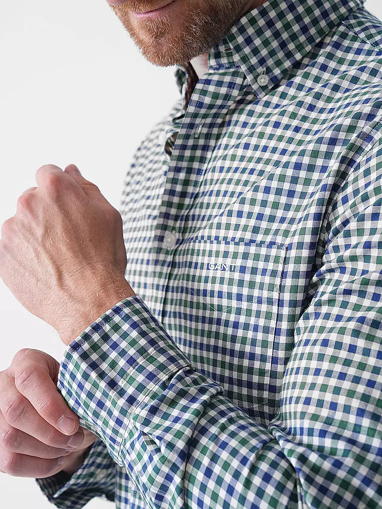 GANT | Chemise coupe regular | Vert foncé