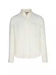 GANT | Chemise en lin coupe classique | Crème