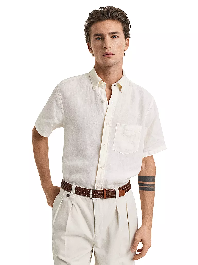 GANT | Chemise en lin coupe classique | 