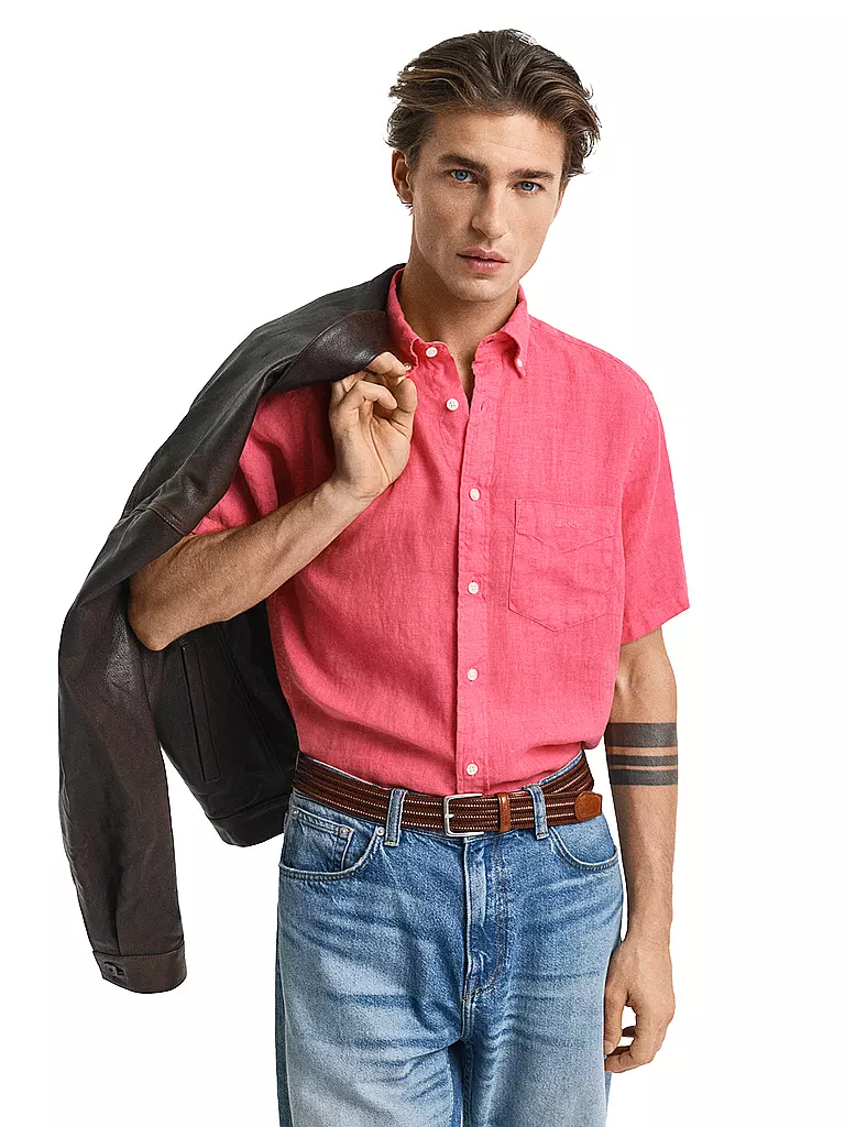 GANT | Chemise en lin coupe classique | 