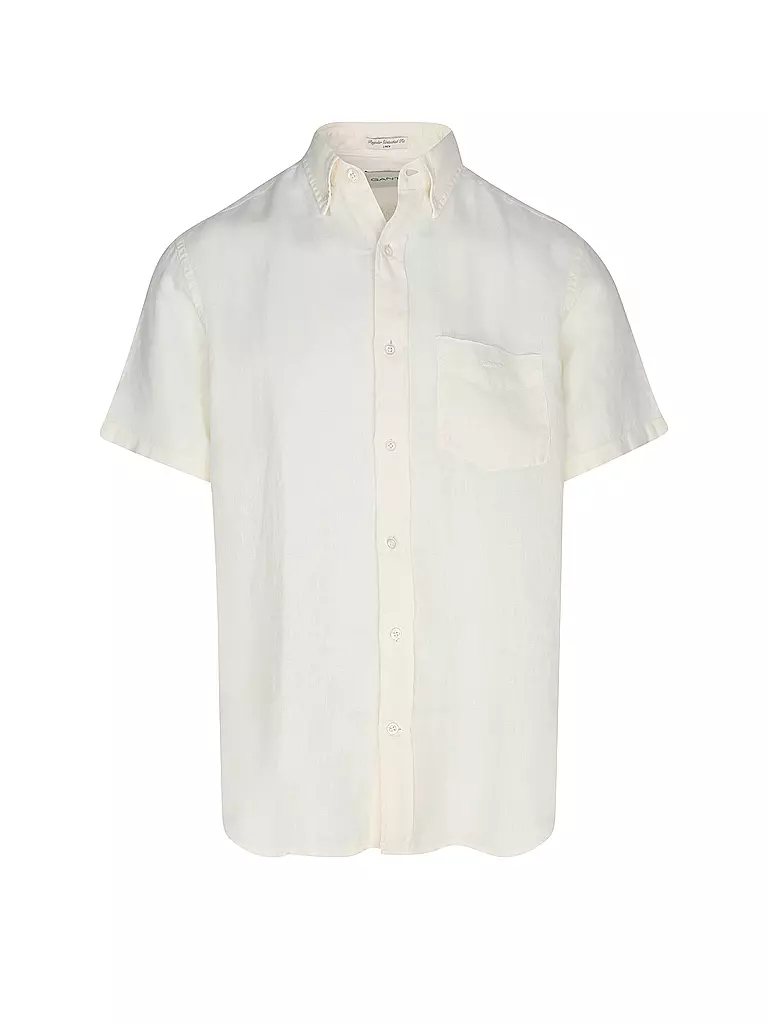 GANT | Chemise en lin coupe regular | Crème