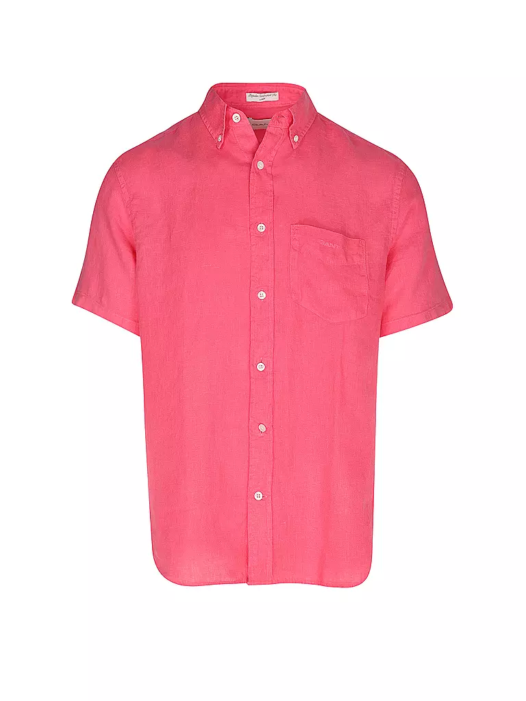 GANT | Chemise en lin coupe regular | Rouge
