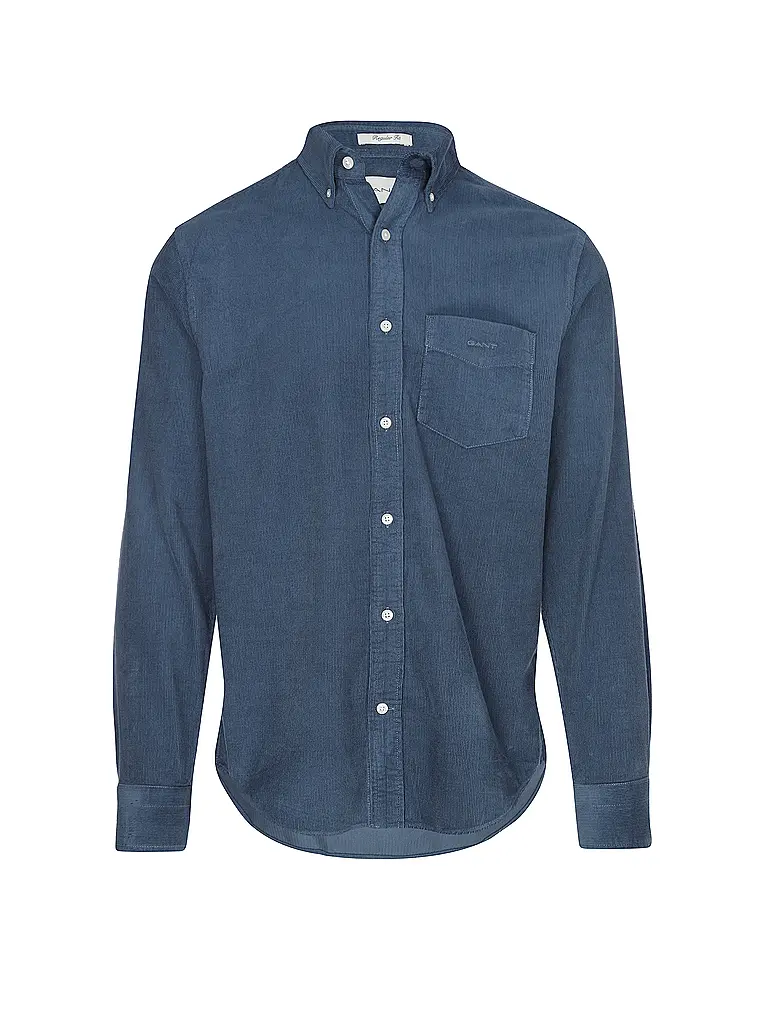 GANT | Chemise en velours côtelé | Bleu