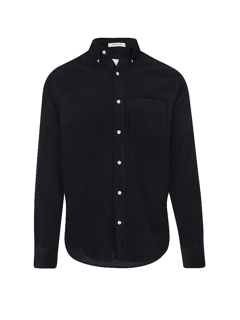 GANT | Chemise en velours côtelé | Bleu foncé