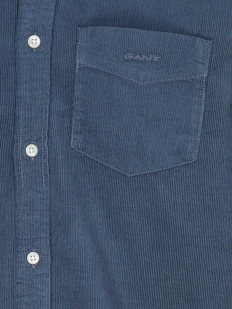 GANT | Chemise en velours côtelé | Bleu