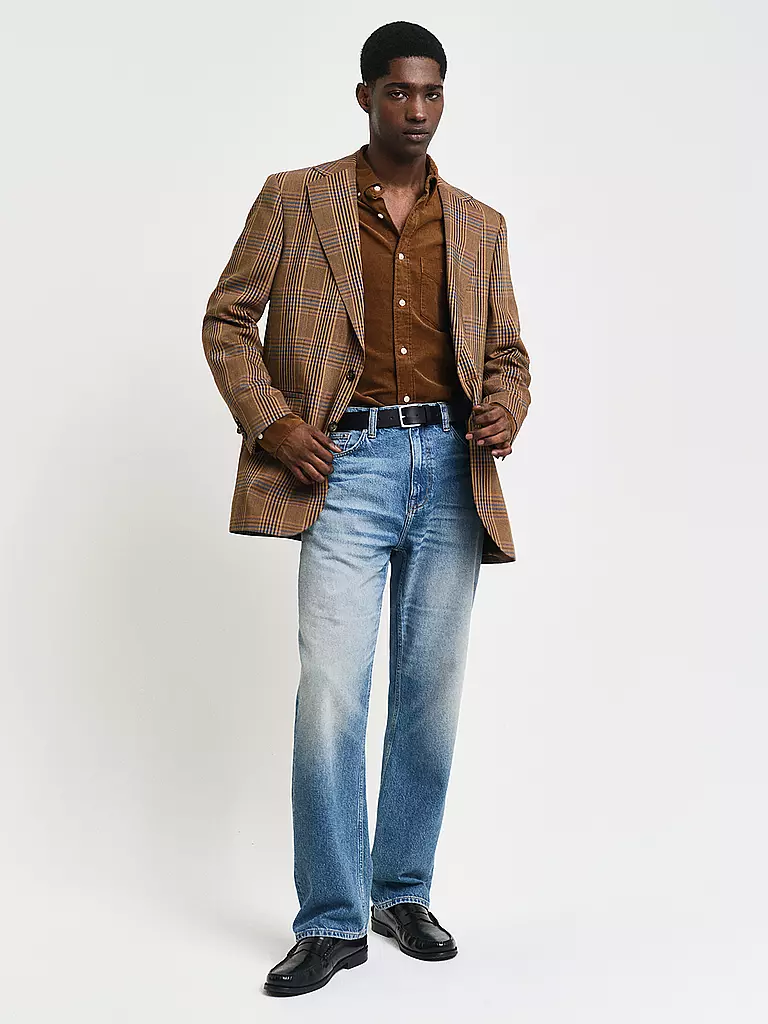 GANT | Cordhemd Regular Fit | Marron