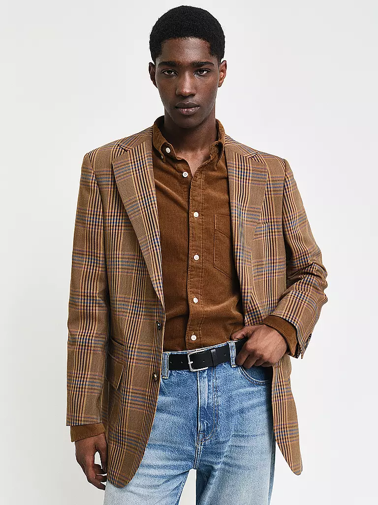 GANT | Cordhemd Regular Fit | Marron