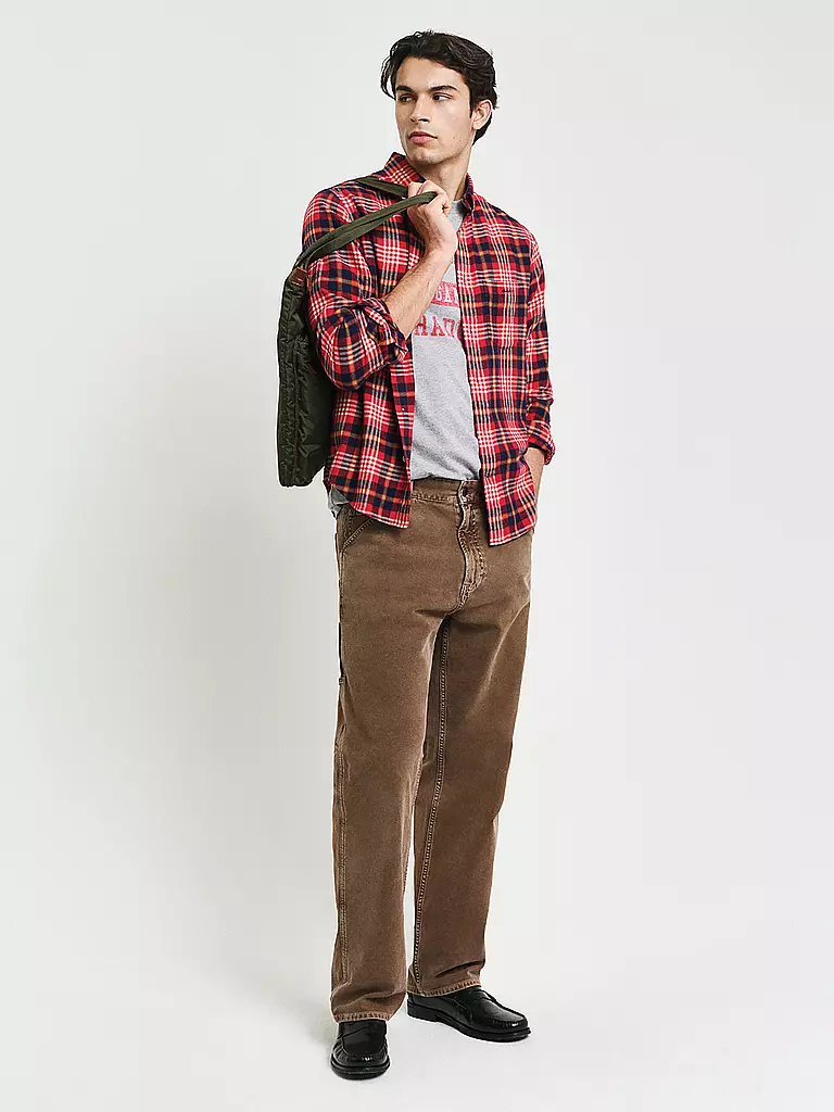 GANT | Flanellhemd  | Rouge