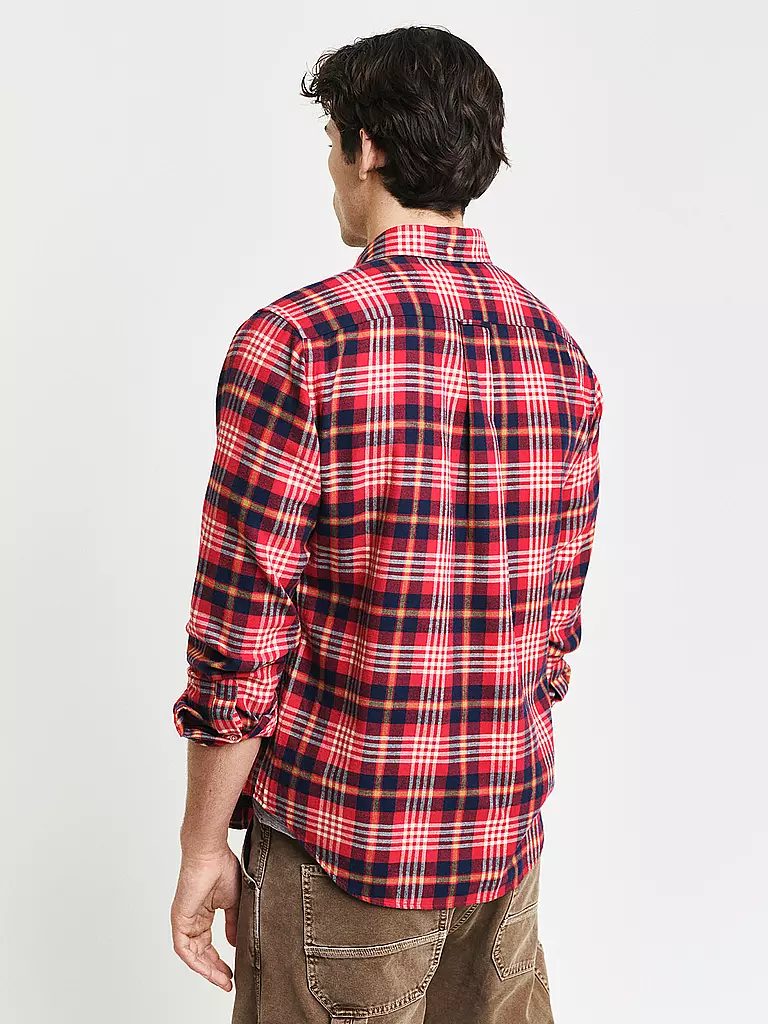 GANT | Flanellhemd  | Rouge