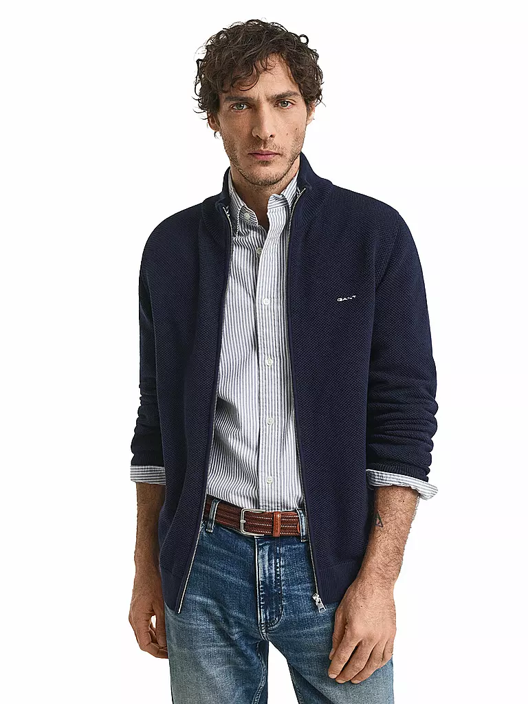 GANT | Gilet en tricot | dunkelblau