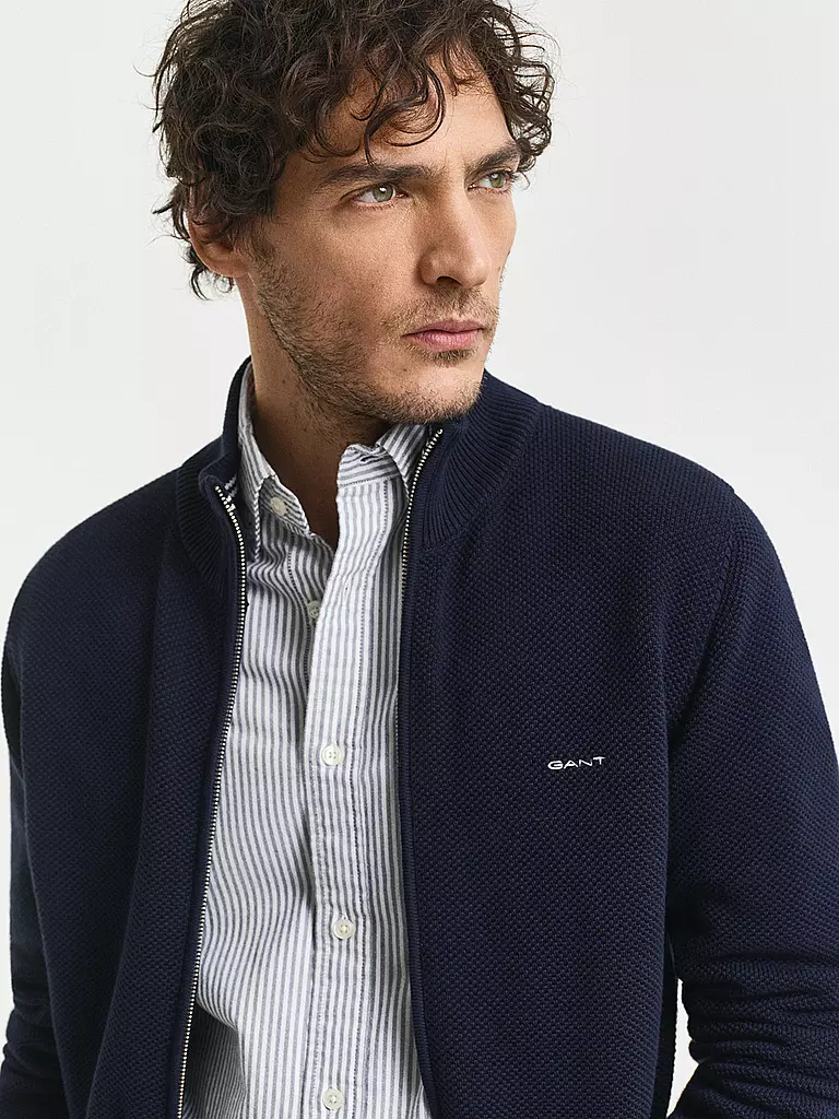 GANT | Gilet en tricot | dunkelblau