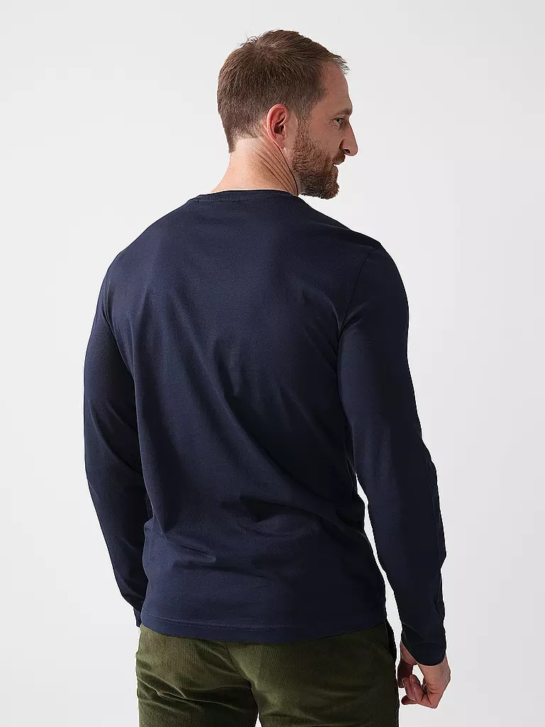 GANT | Langarmshirt | Bleu foncé